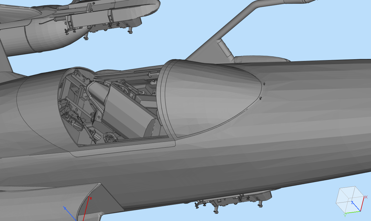 👽 F-5A Freedom Fighter・ STL File for ・Cults