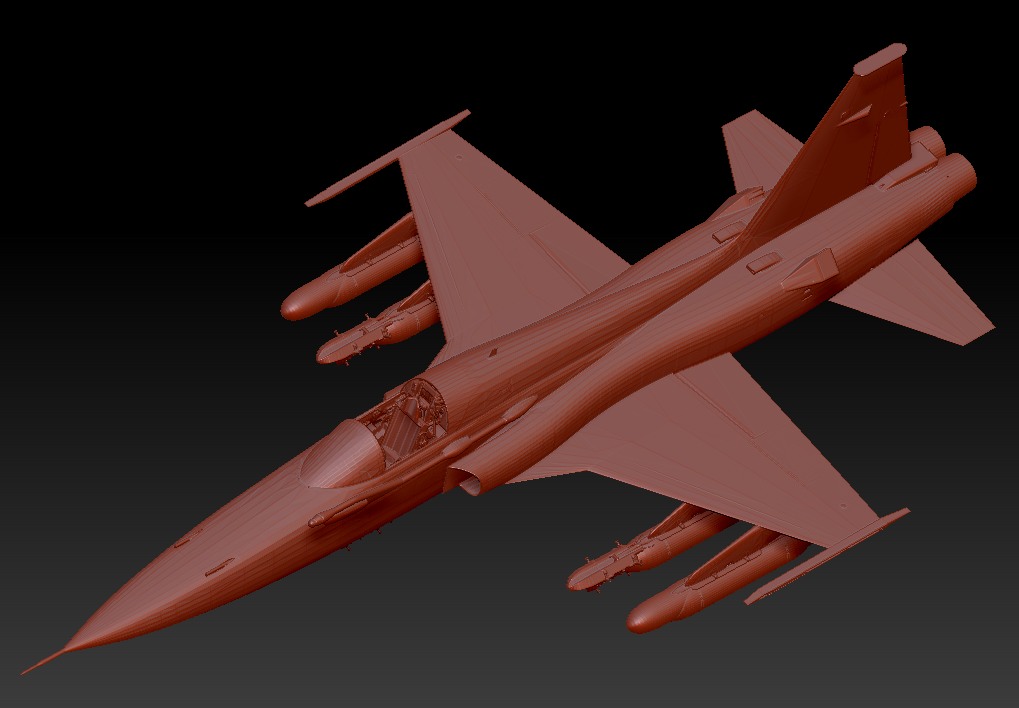 👽 F-5A Freedom Fighter・ STL File for ・Cults