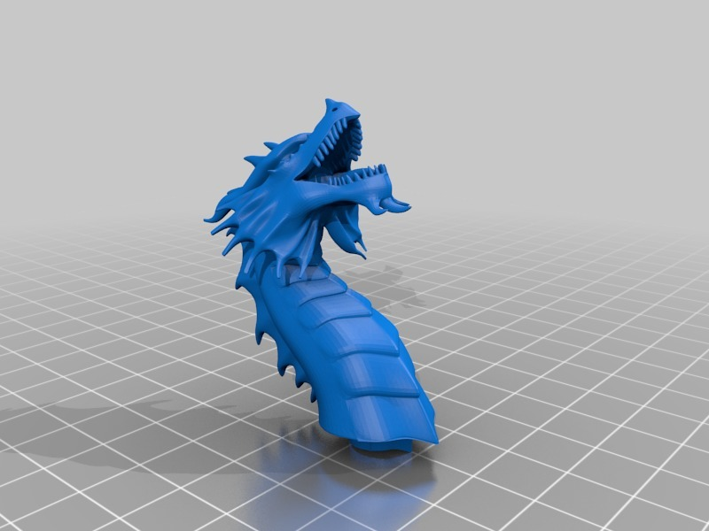 🐉 Red Dragon - Flying・Free STL File for 3D printing・Cults