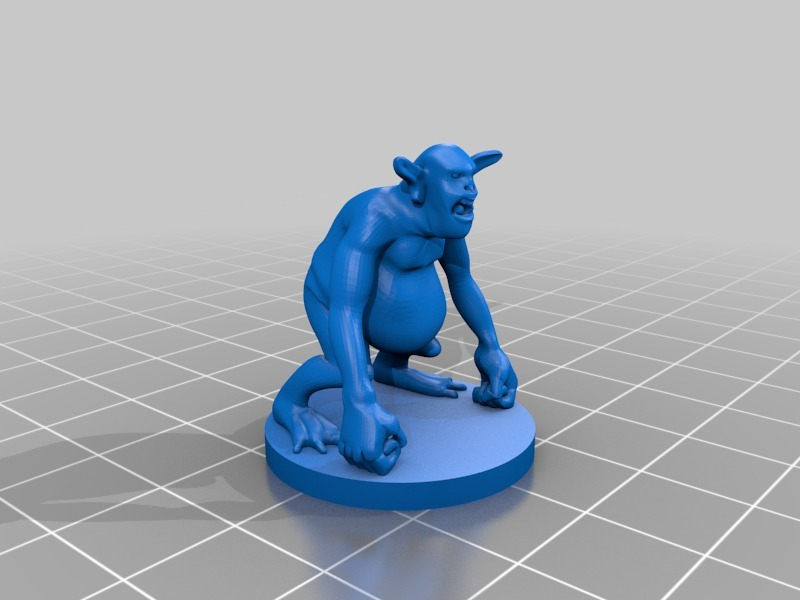 👹 Dretch・Free STL File for 3D printing・Cults
