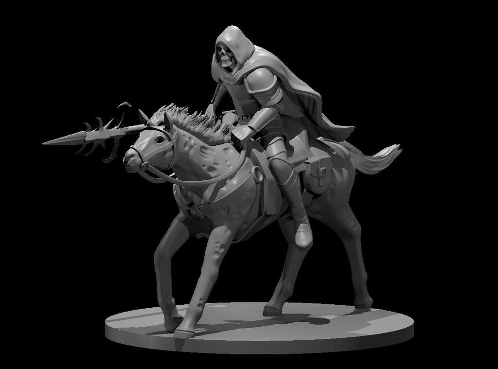 👻 Ghost Knight・Free 3D File for ・Cults