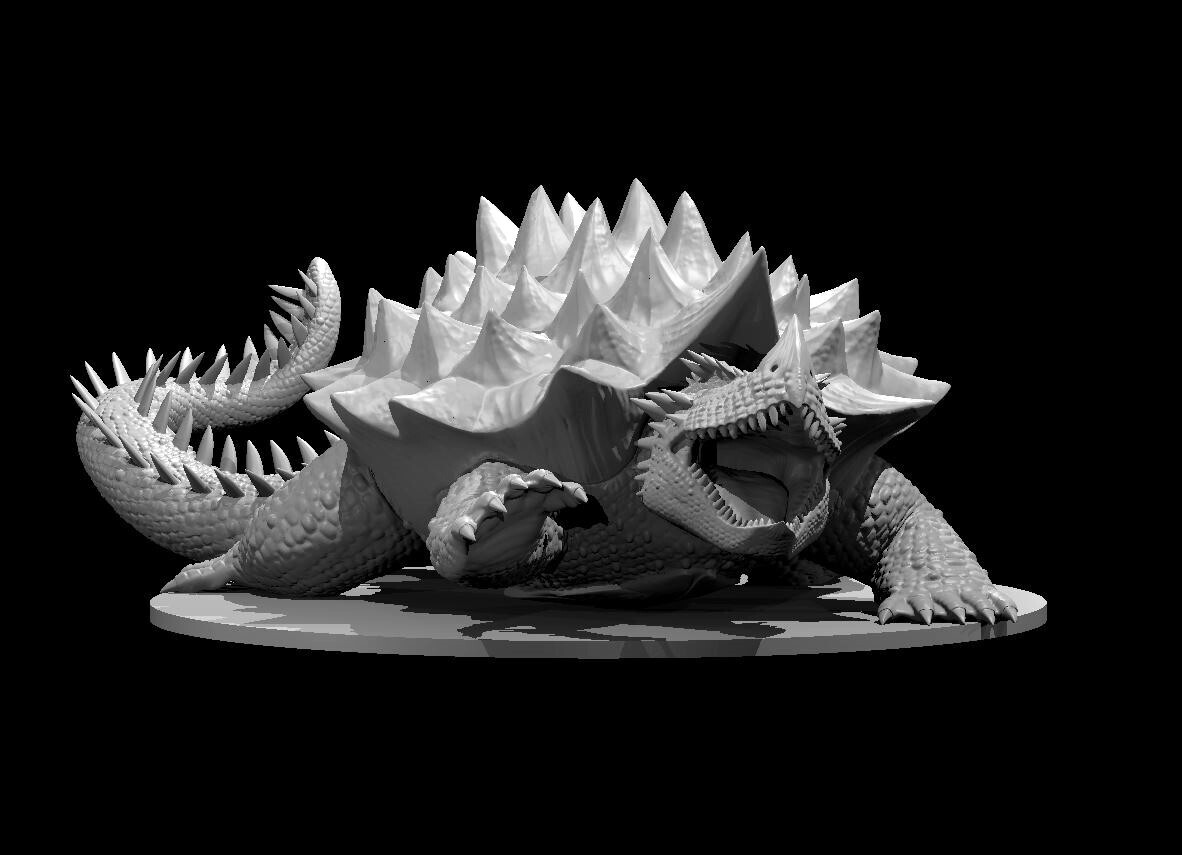 🐉 Dragon Turtle 2025・Free 3D File for ・Cults