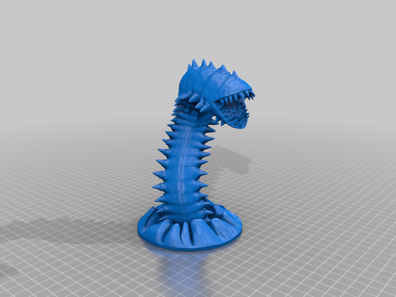 Free STL file Purple Worm 🪱 ・3D printable model to download・Cults