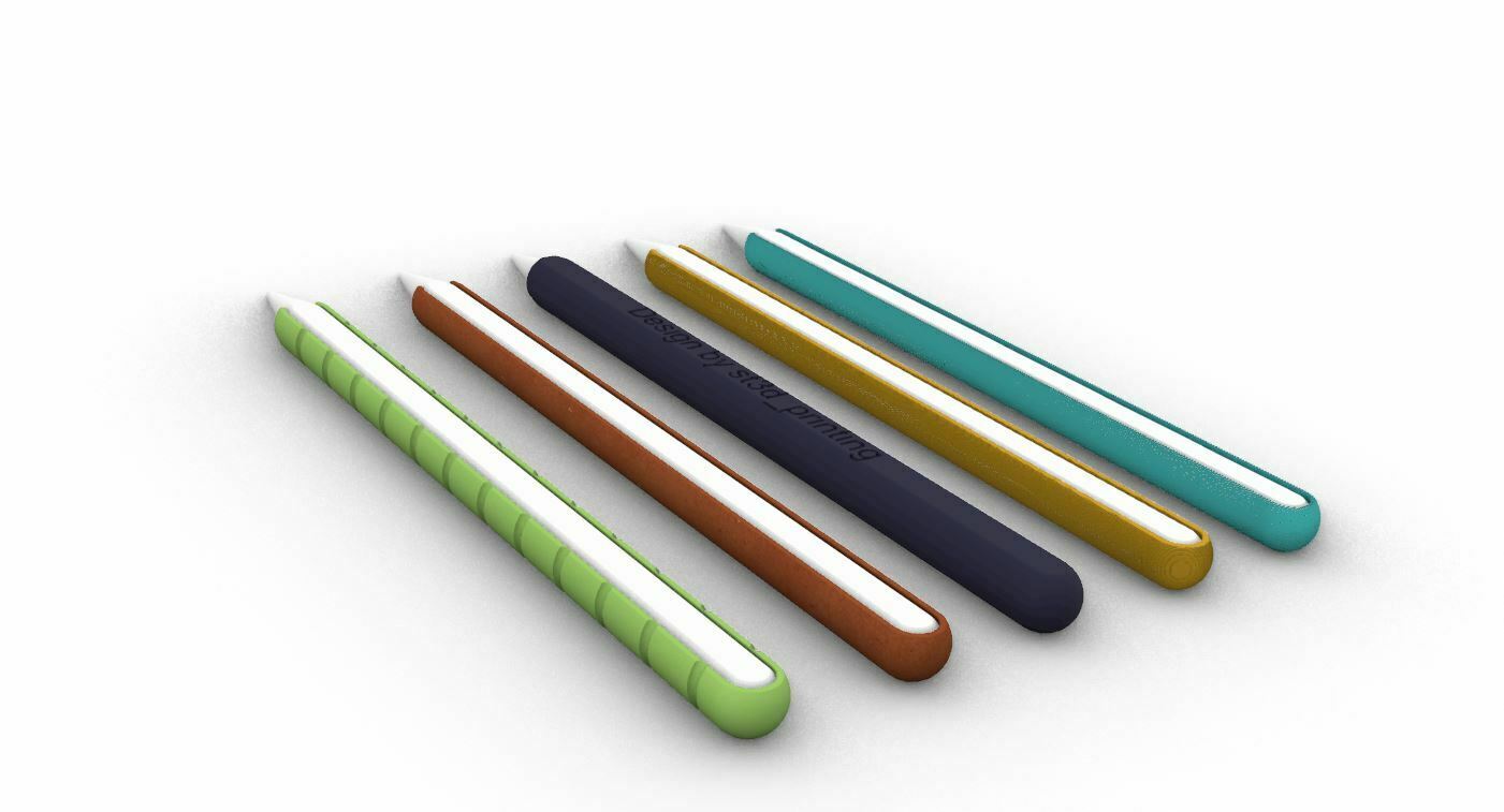 🍎 Cover for Apple pencil gneration for 3D print model・ STL