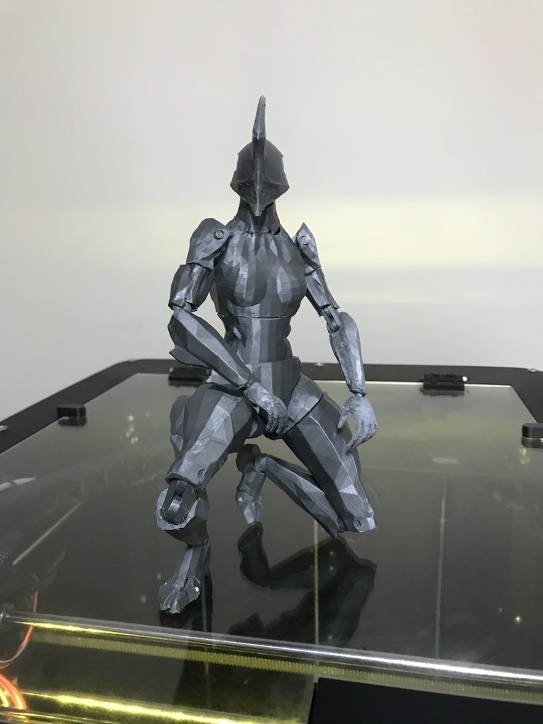 🧸 Warframe Nyx Action Figure・Free STL File for ・Cults