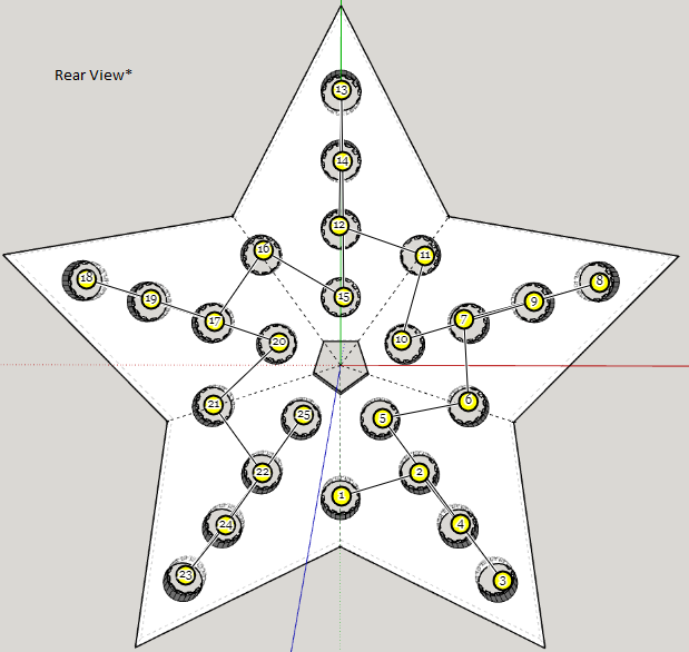 ⭐ 25 Pixel Star・Fichier 3D Gratuit pour ・Cults