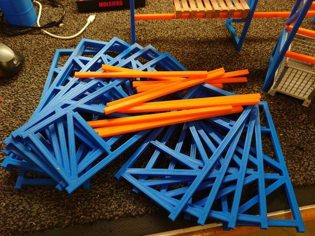 🚁 scale pallet racking・Free STL File for ・Cults