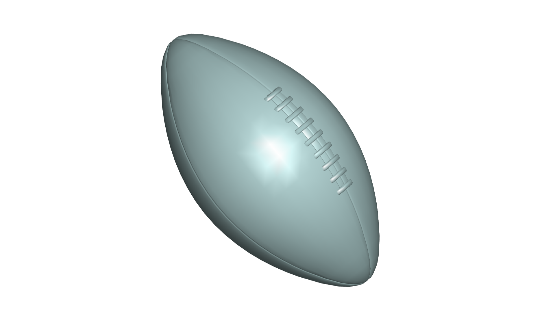 OBJ file football 3d model 🏈 ・Model to download and 3D print・Cults