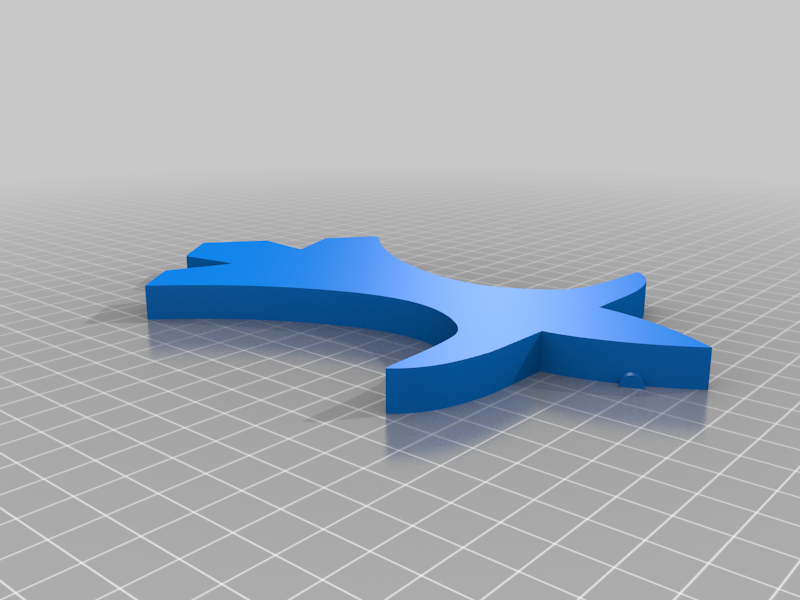 Free STL file Adafruit Keyblade Heartless wall mount 🗡️ ・3D printable