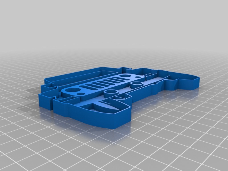 🍪 Jeep Wrangler Cookie Cutter・Free 3D File for ・Cults
