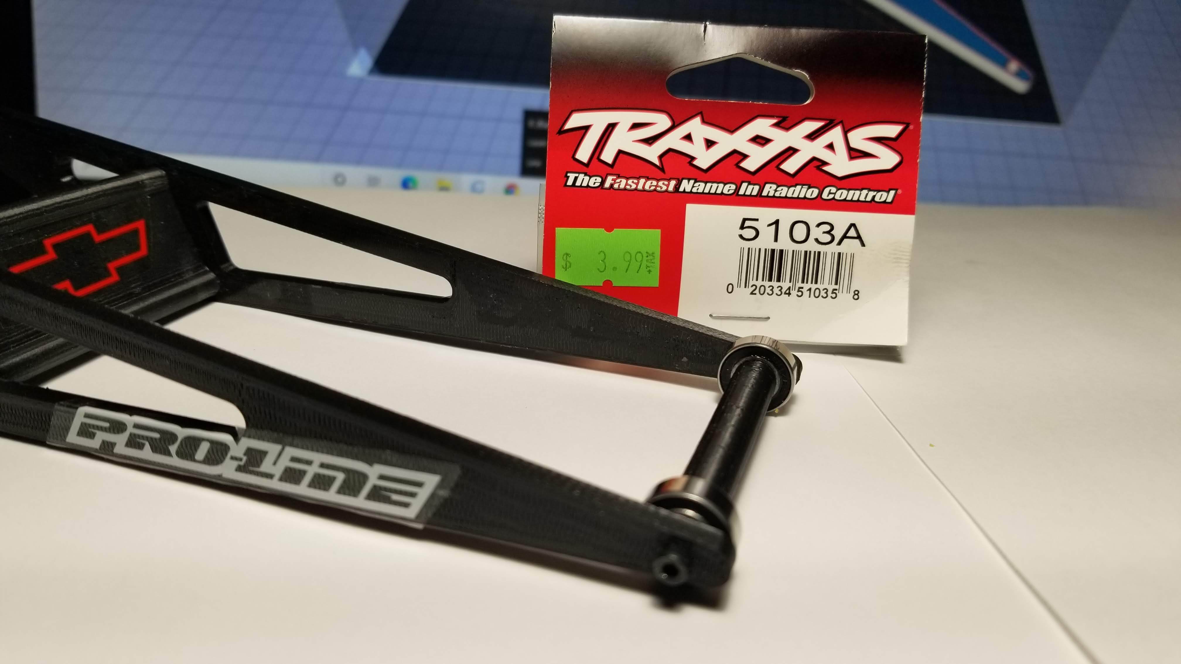3D print Traxxas Slash wheelie bar・Cults