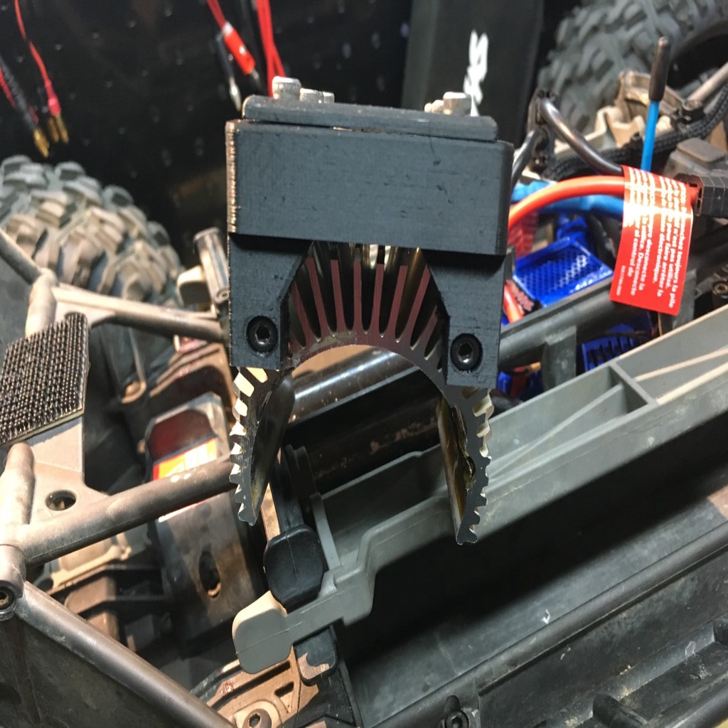 Free 3D file XMaxx Motor Fan Stock Motor 🚁・Design to download and 3D