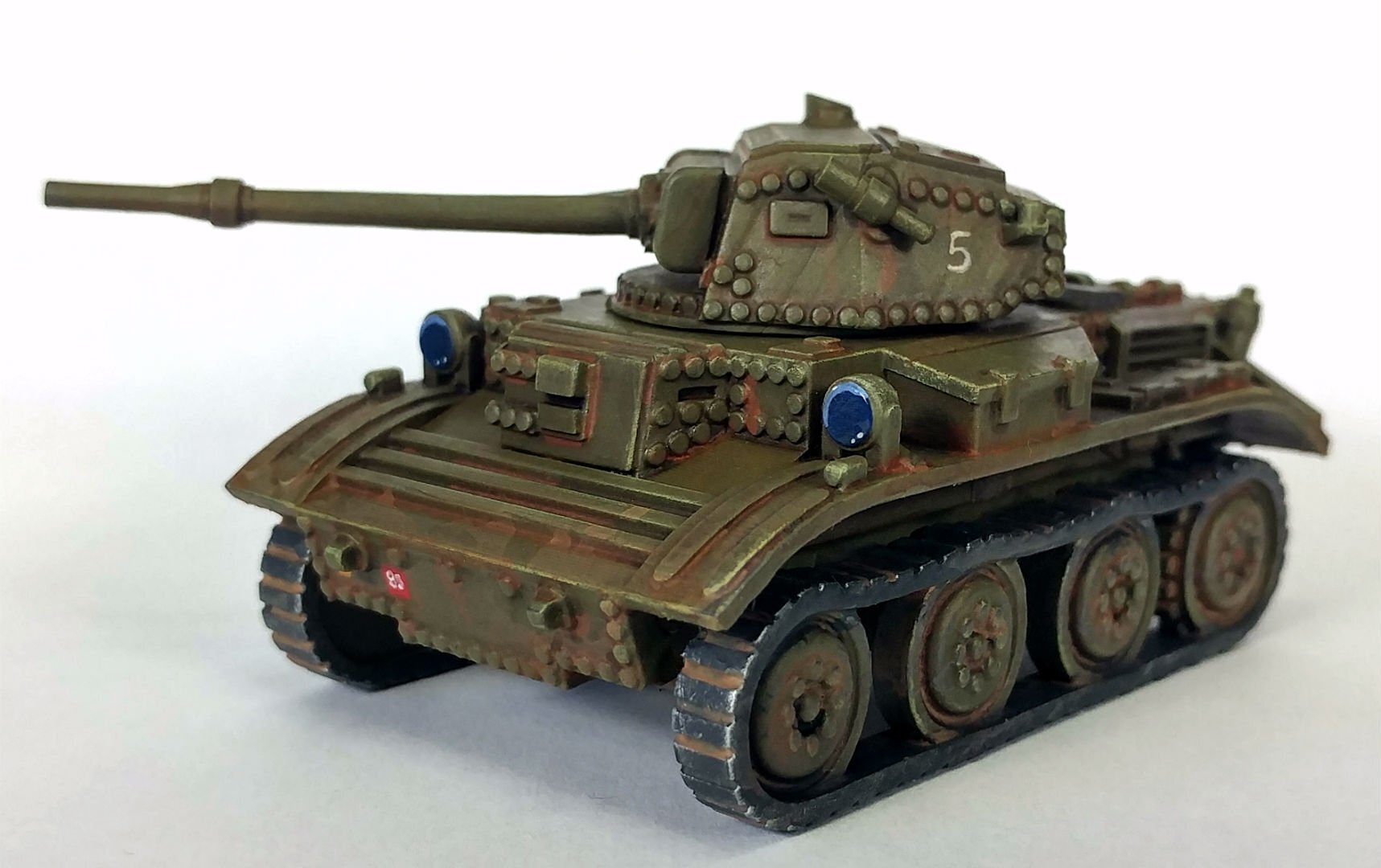 🪖 28mm British Tank Mk VII Tetrarch - WW2・3D Print・Cults