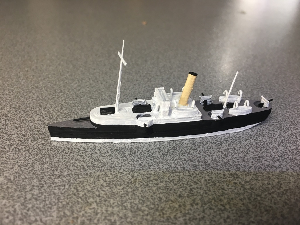 3D printable HMAS Protector・Cults