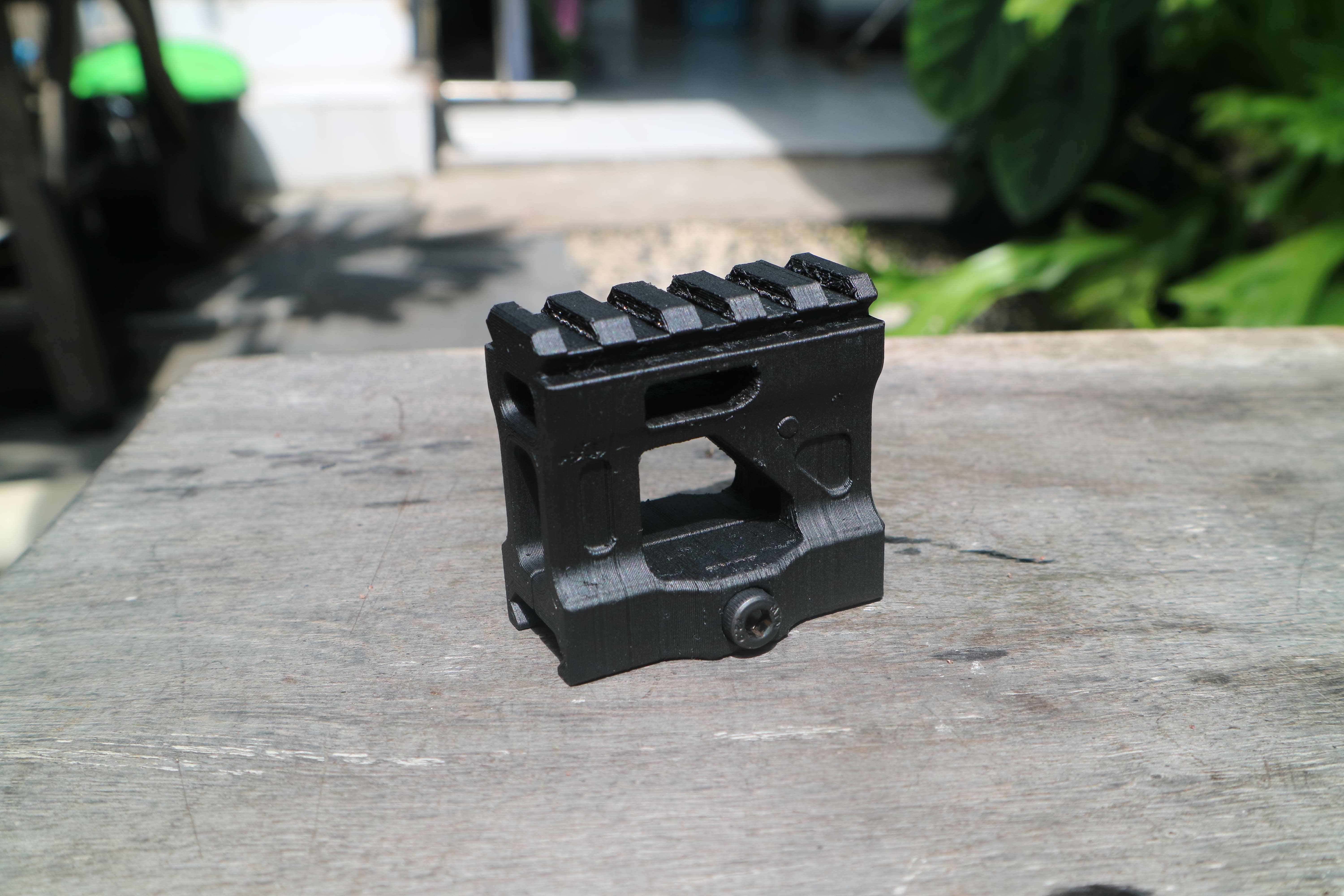 🔫 Picatiny Rail Riser Unity Tactical FAST・ STL File for ・Cults