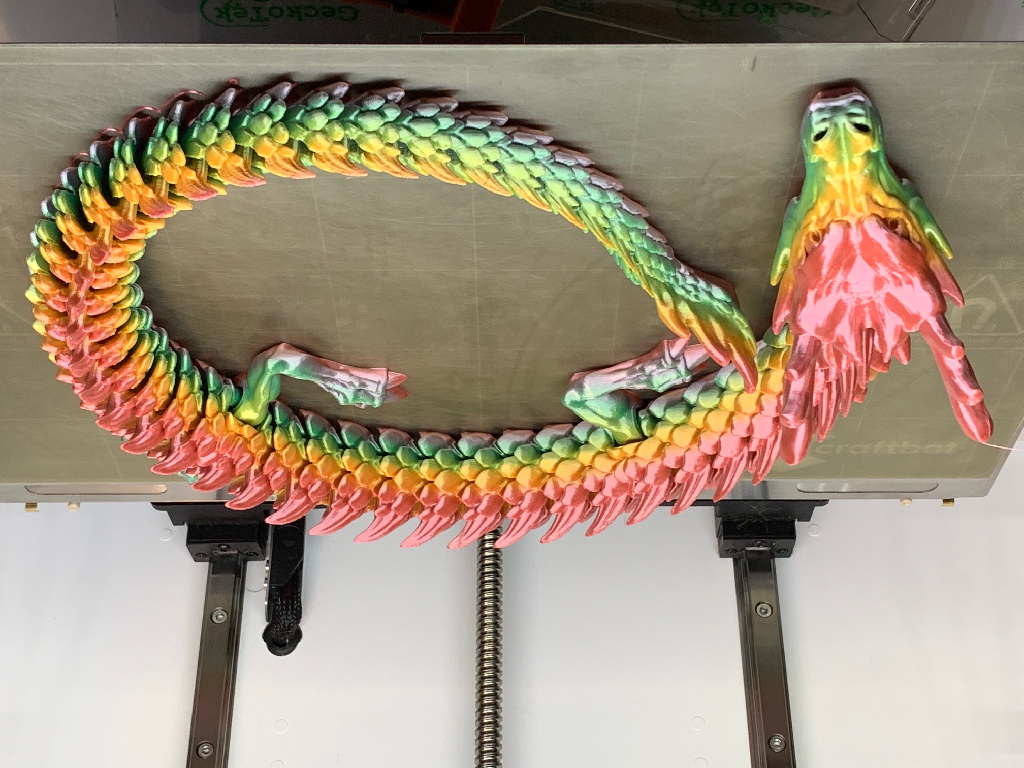 3D printer Articulated Dragon • made with Craftbot Flow IDEX・Cults