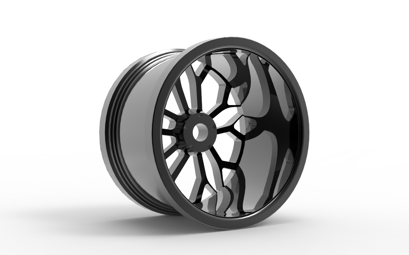 STL file CAR WHEEL RIM 🚗 (OBJ)・3D printer model to download・Cults