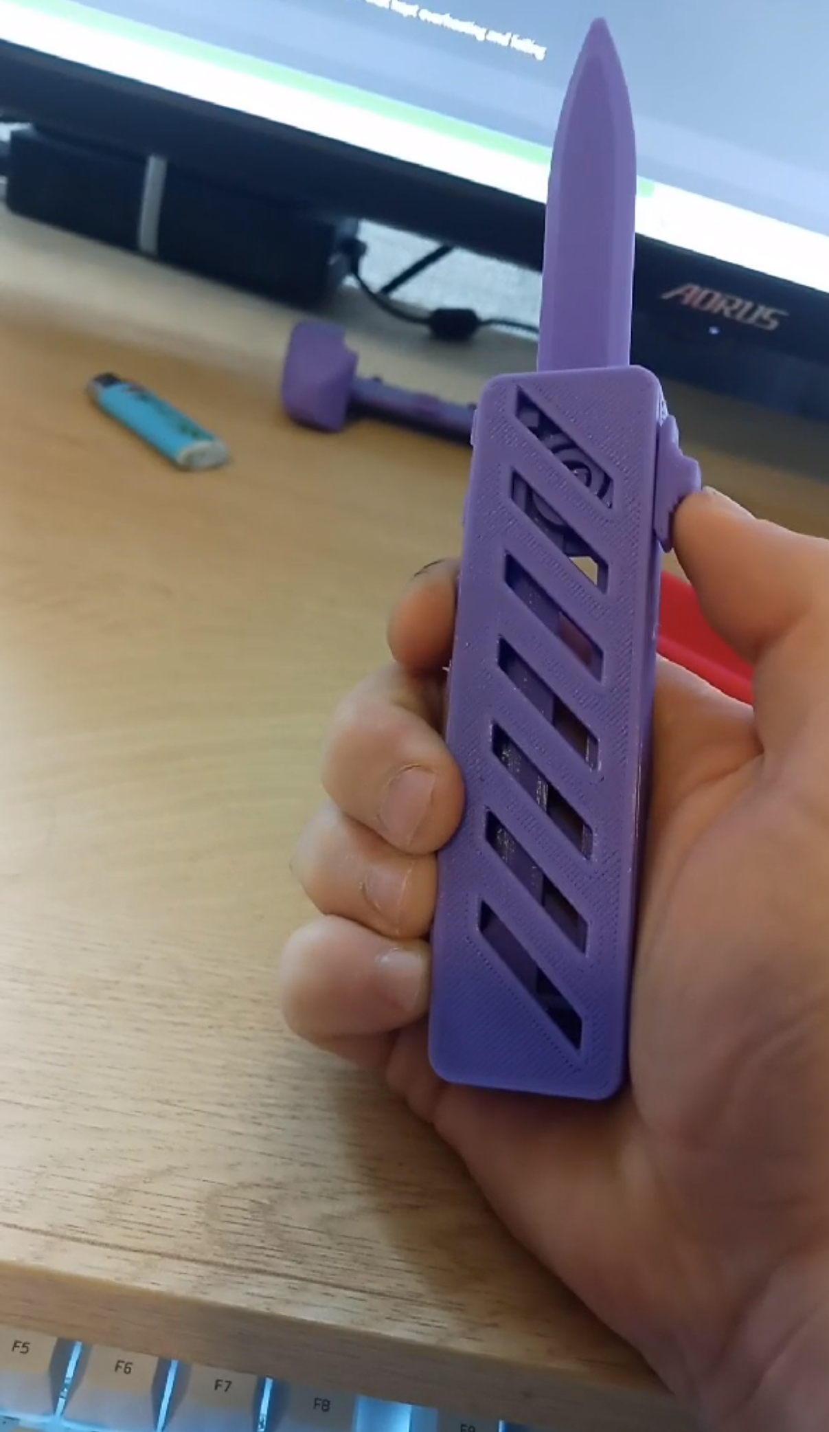 3D printable (no rubber band) FULLY PRINTABLE OTF・Cults