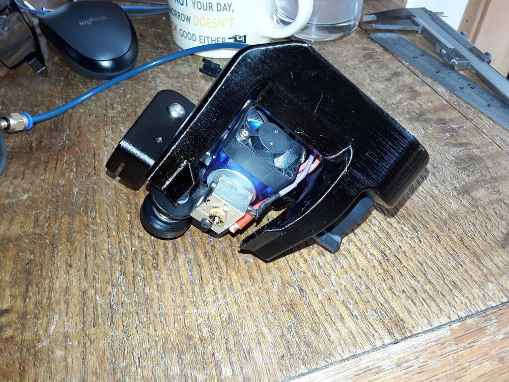 🔧 Creality CR10 & Ender3 V6/Volcano Mount,Duct and BL Touch/EZABL・Free ...