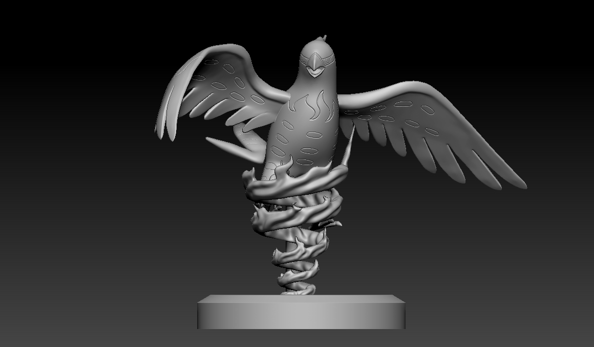 🐉 pokemon fletchling evolution pack・ STL File for ・Cults
