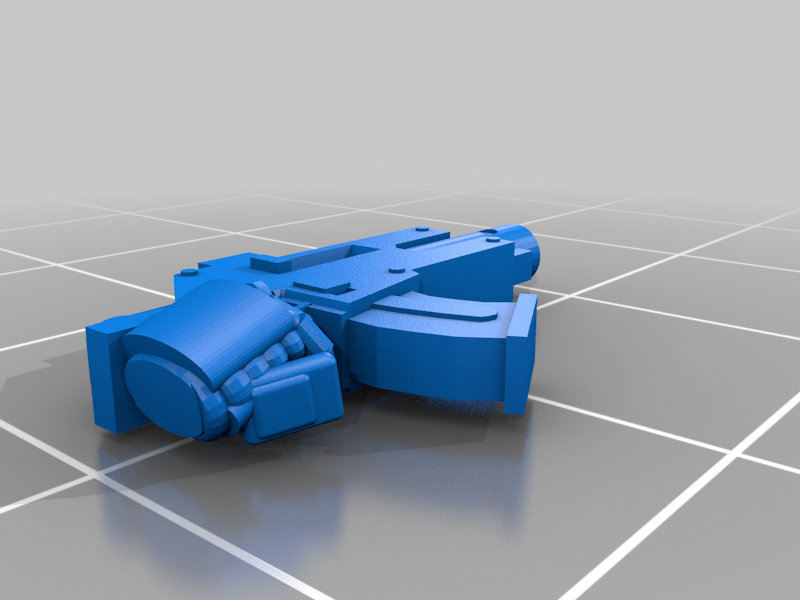 Bolter Simple ⚔ Simple Phobos Bolter 30K・Free 3D File for ・Cults