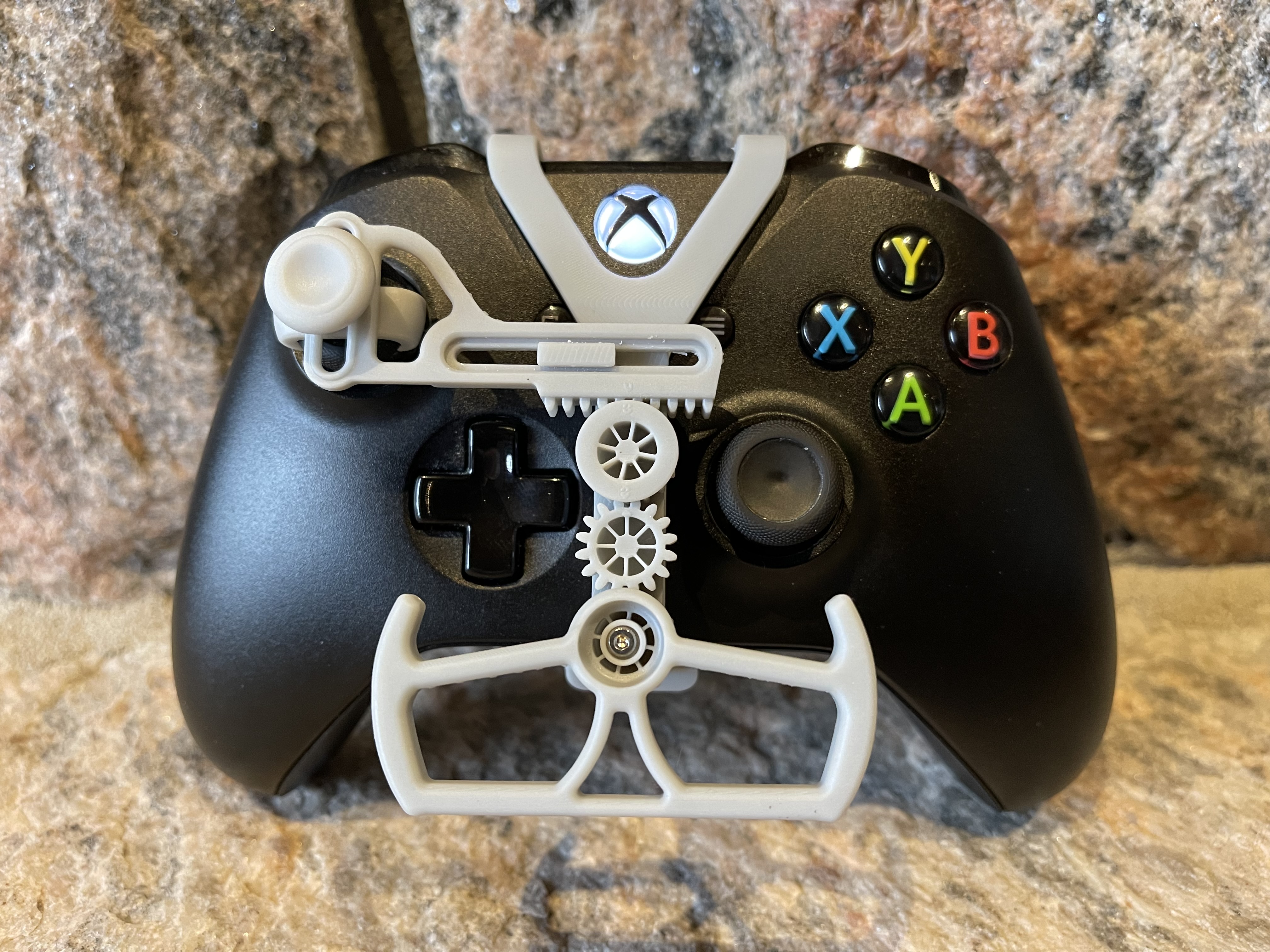 STL file XBox One Controller Wheel Full Button Use 3D