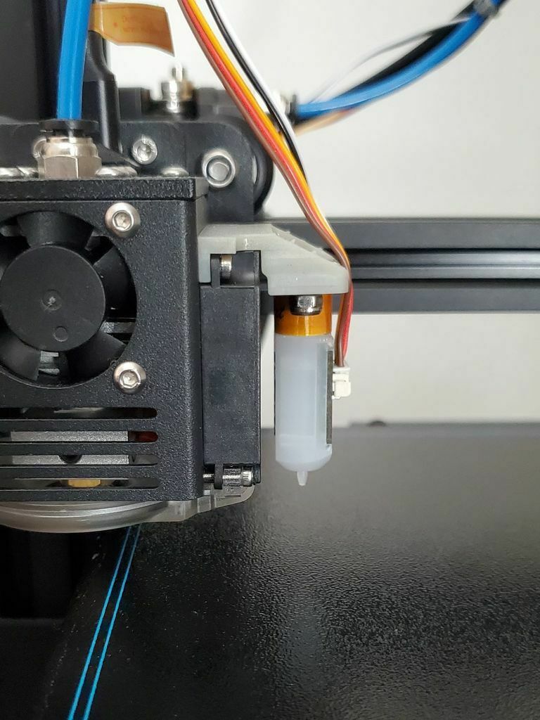 Free STL file Biqu B1 BLTouch Mount (Fan Mount) 🔧 (3MF)・3D printing