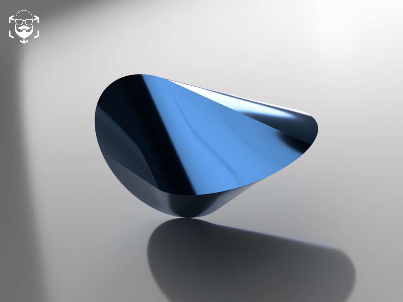 📐 Oloid – 3D Printable Geometric Solid・Free 3D File for ・Cults