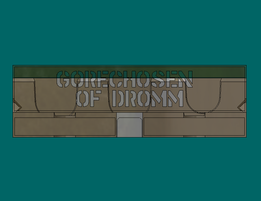 🔨 Holder for GORECHOSEN OF DROMM, War hammer Underworlds, Nethermaze ...