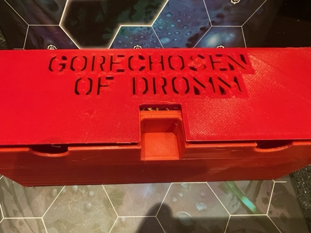 🔨 Holder for GORECHOSEN OF DROMM, War hammer Underworlds, Nethermaze ...