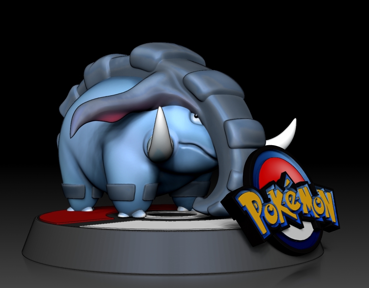 🦸 Donphan (V1) Pokémon figurine - 3D print model・ STL File for ・Cults