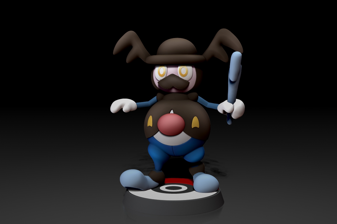 Mr. Rime - POKMON FIGURINE - POKMON UNITE STL File for Cults Mr. Rime - POKMON FIGURINE - POKMON UNITE STL File for Cults
