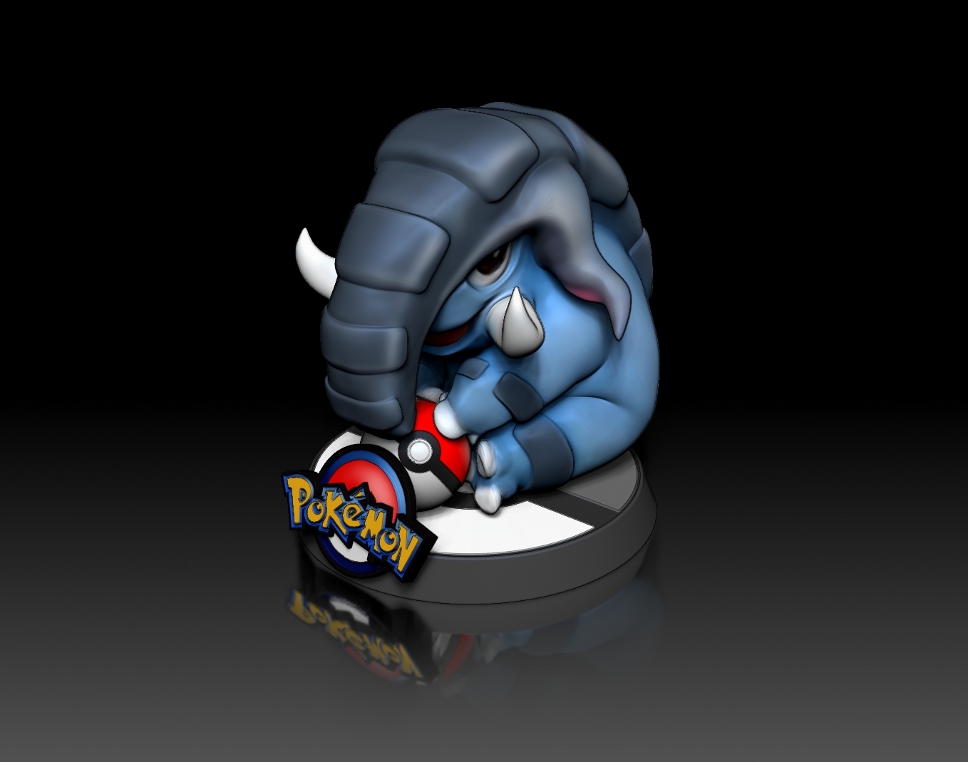 STL file Donphan (V2 Baby) Pokémon figurine - 3D print model 👶 ...