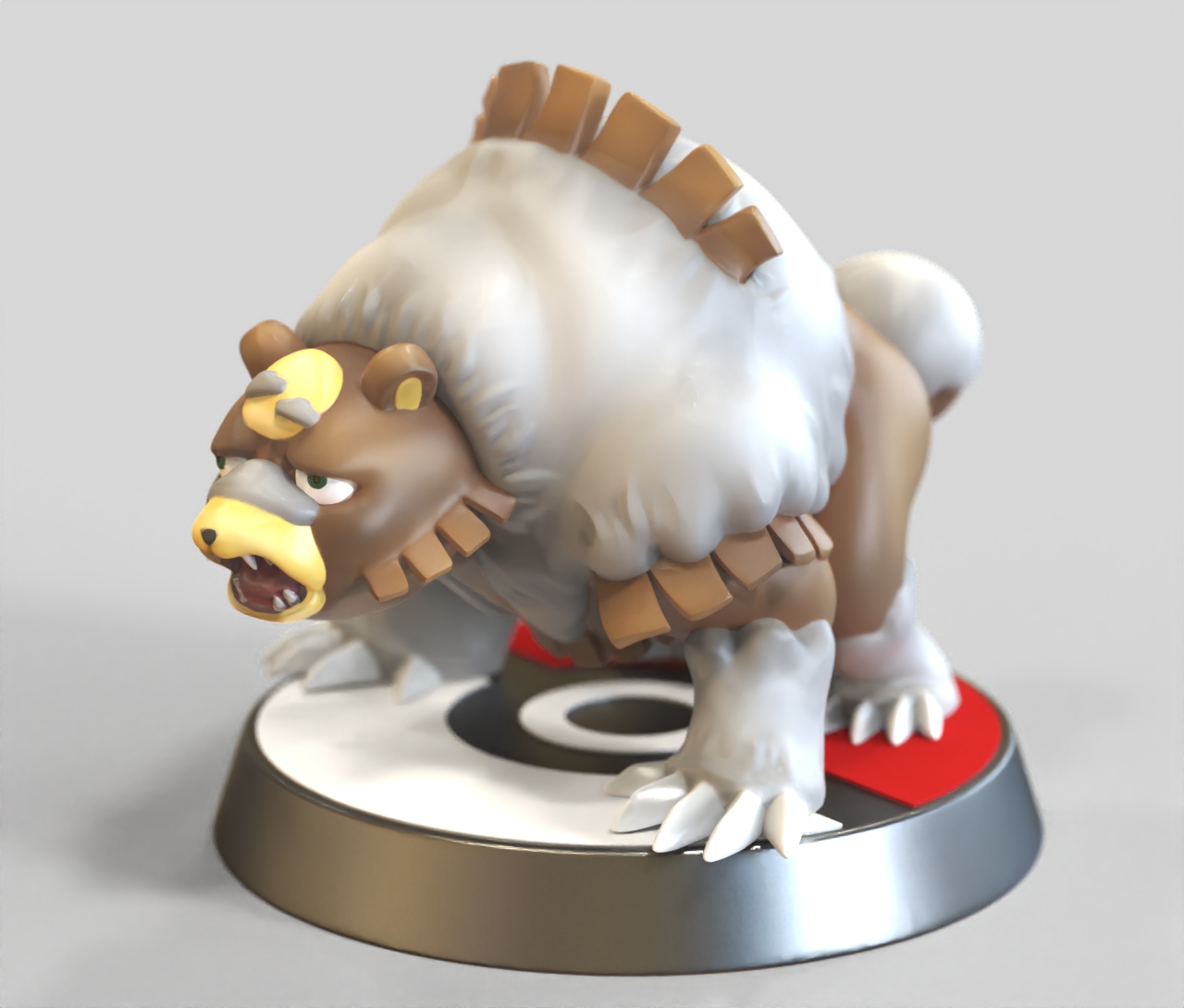 🎨 Teddiursa Ursaring Ursaluna Evolution - FAN ART - POKÉMON FIGURINE - POKEMON LEGENDS ARCEUS・Arquivo STL para ・Cults, image size:1280x1090