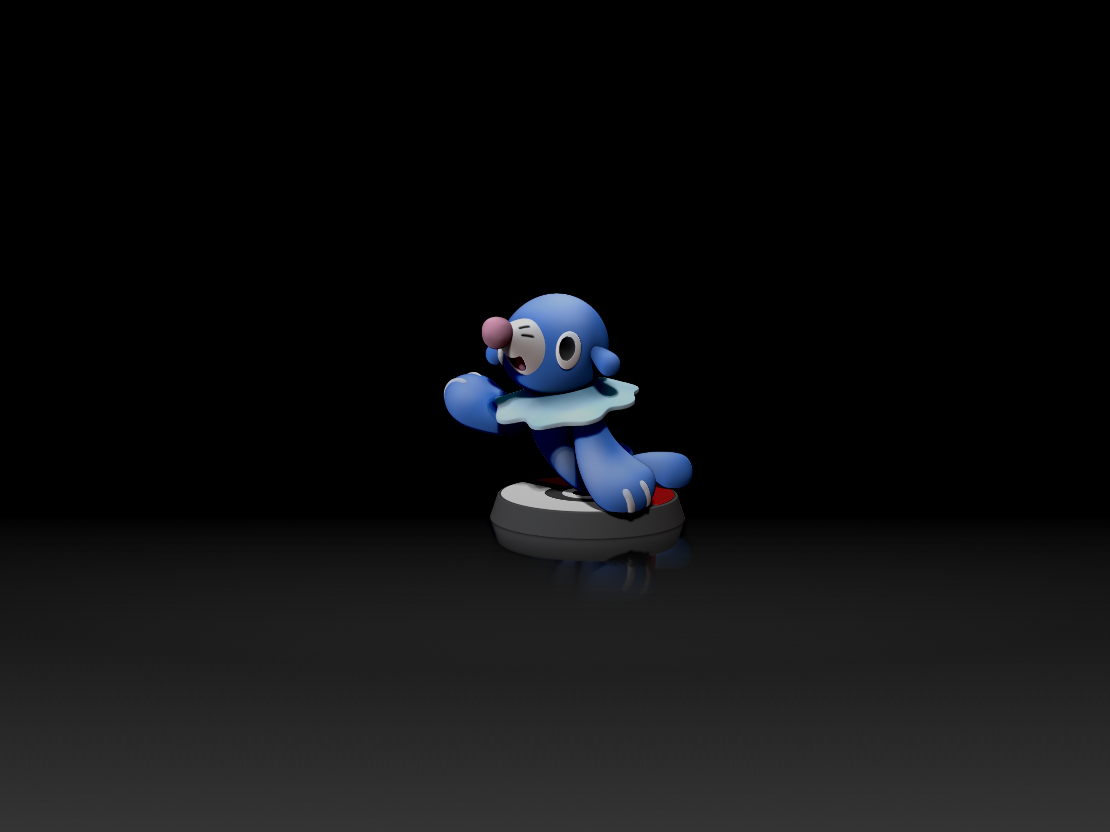 STL file Popplio - FAN ART - POKÉMON FIGURINE - 3D PRINT MODEL 🎨 ・3D printing template to ...