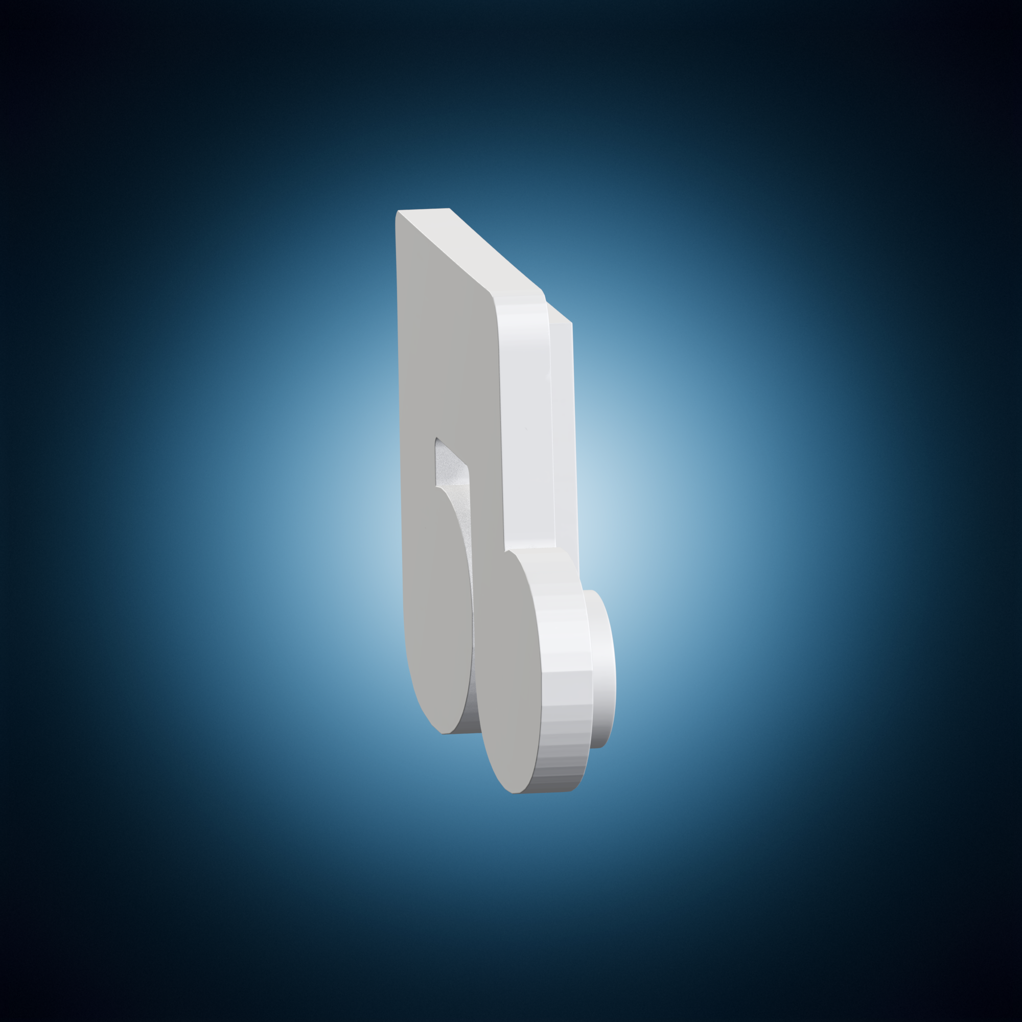 🎵 Three-dimensional Musical Note Icon Design・ 3D File for 3D printing・Cults