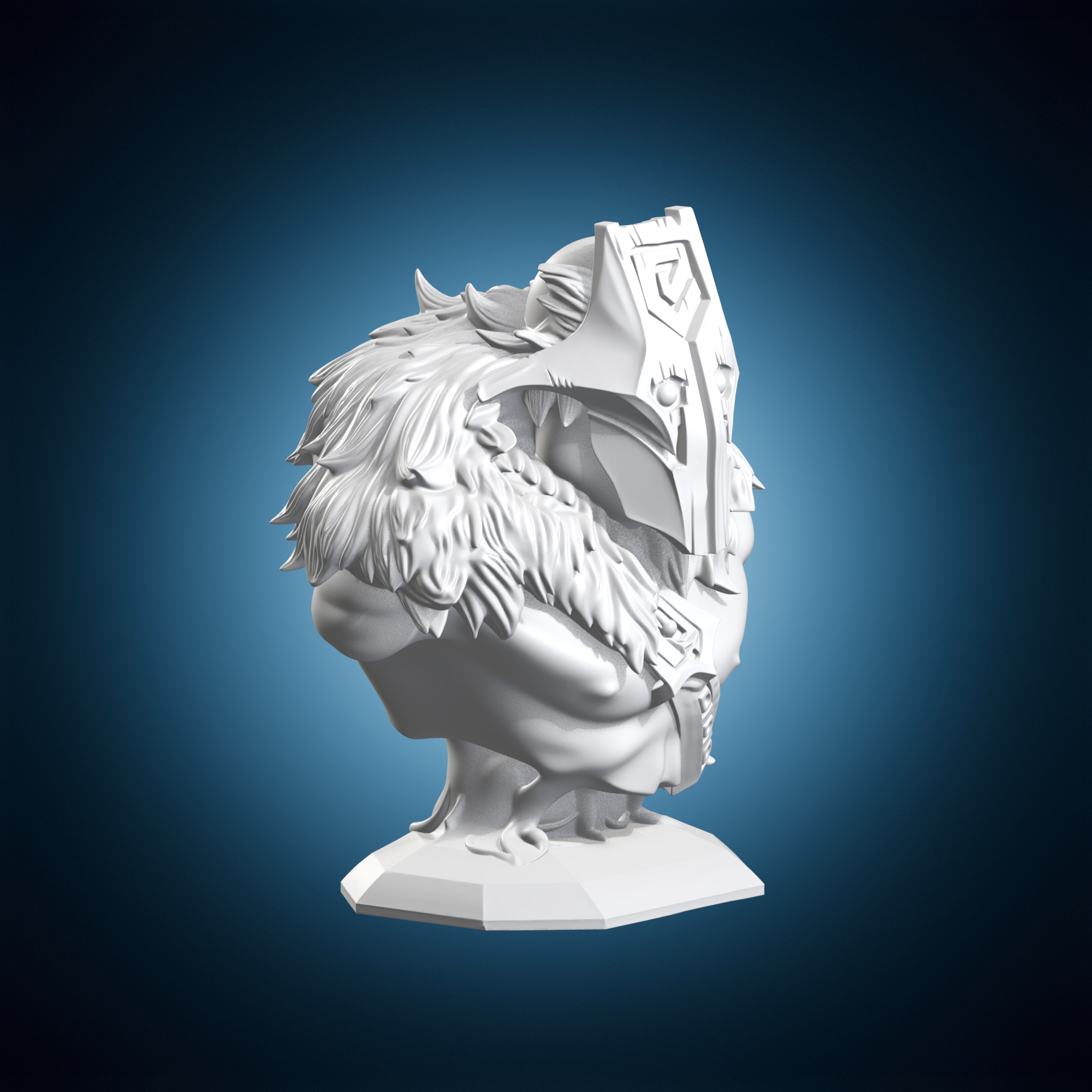 👤 Dota Hero Mask Bust・ 3D File for 3D printing・Cults