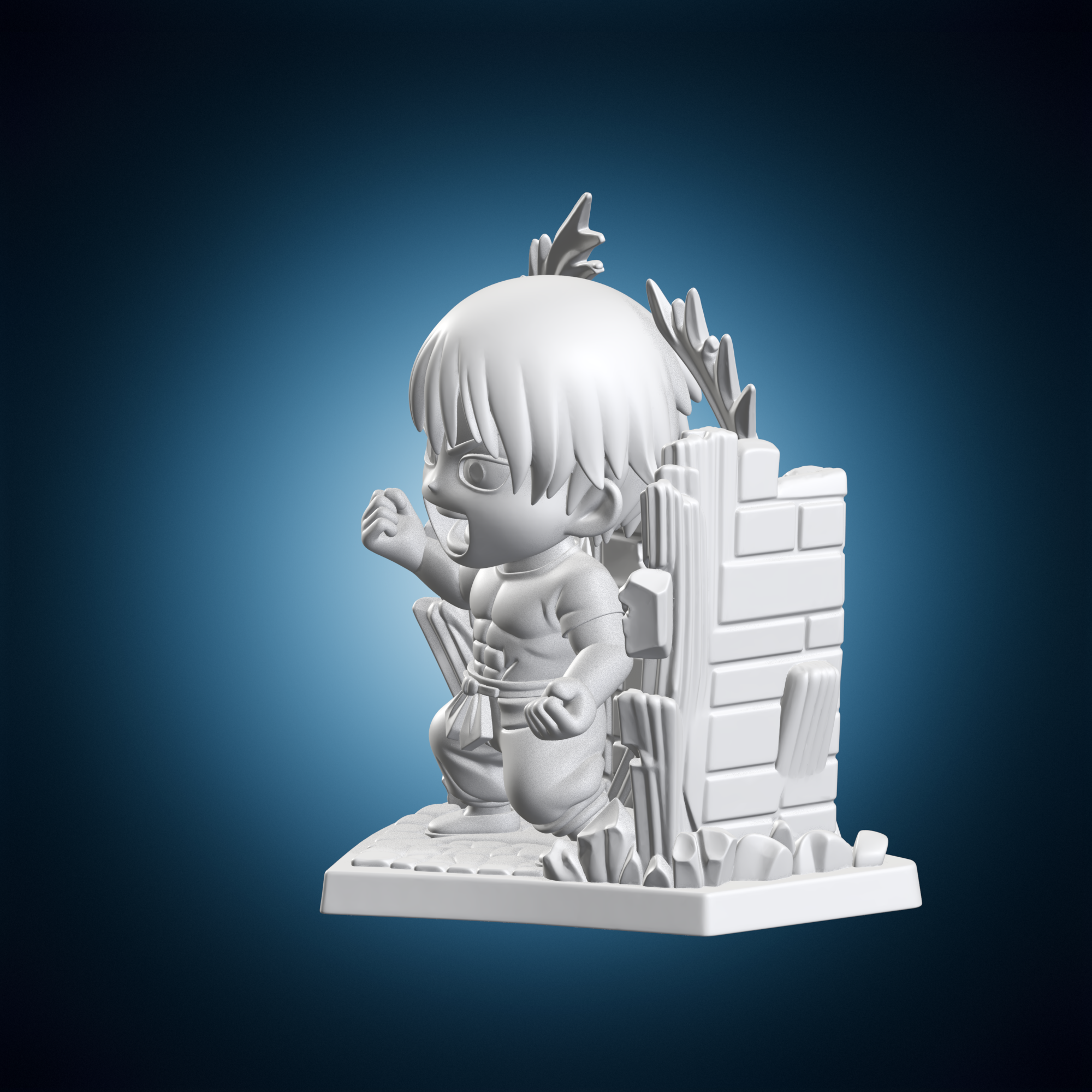 Toji Mini R6 📁 Toji Fushiguro Chibi Mini Figure・ 3D File for 3D printing・Cults