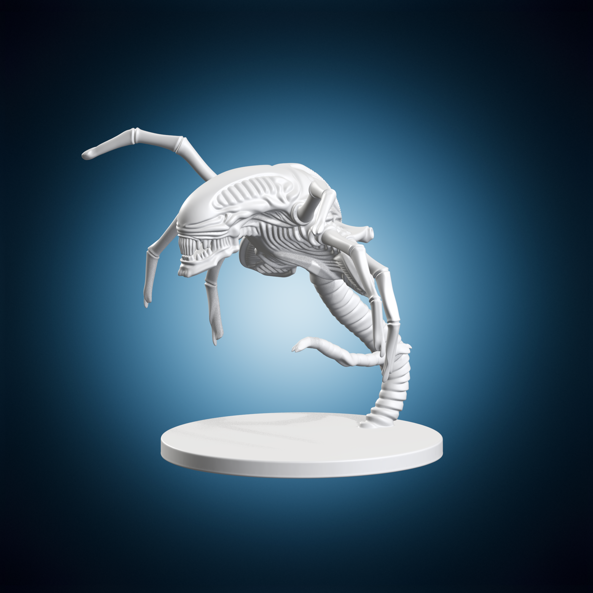 👽 Alien Facehugger Model・ 3D File for 3D printing・Cults
