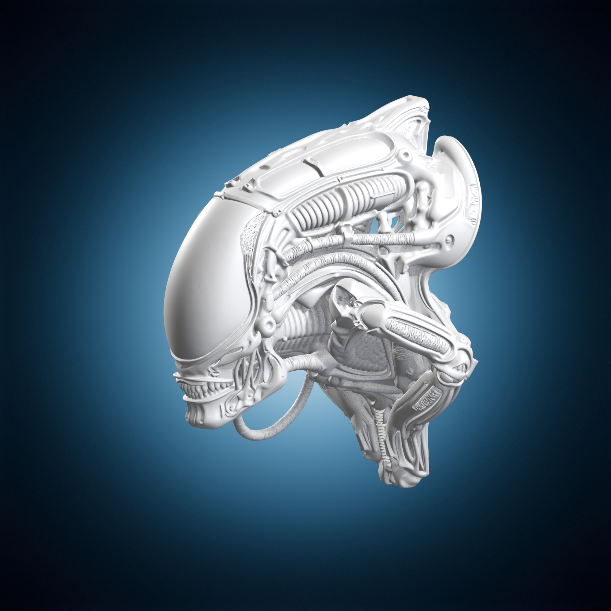 👽 Xenomorph Alien Sculpture・ 3D File for 3D printing・Cults