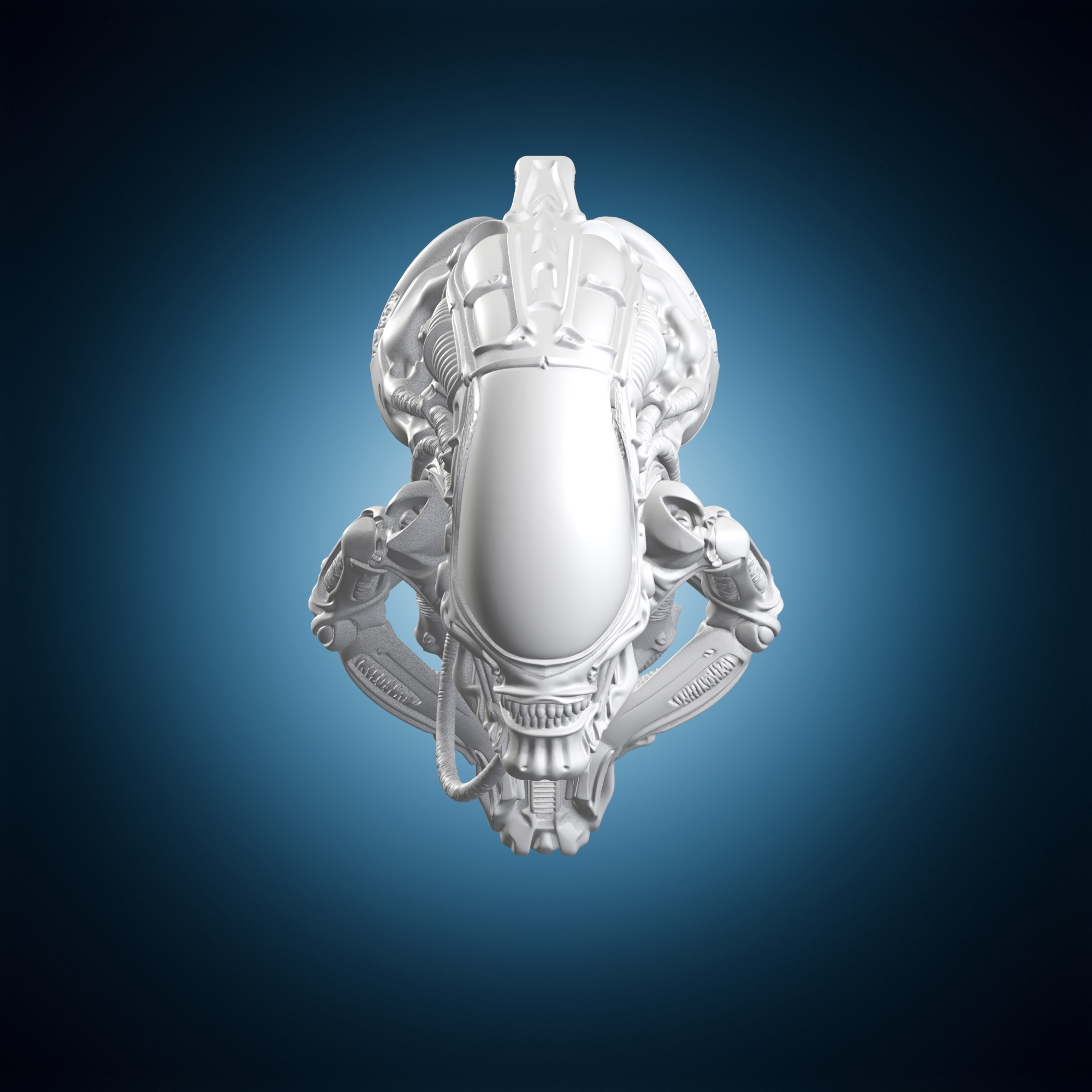 👽 Xenomorph Alien Sculpture・ 3D File for 3D printing・Cults