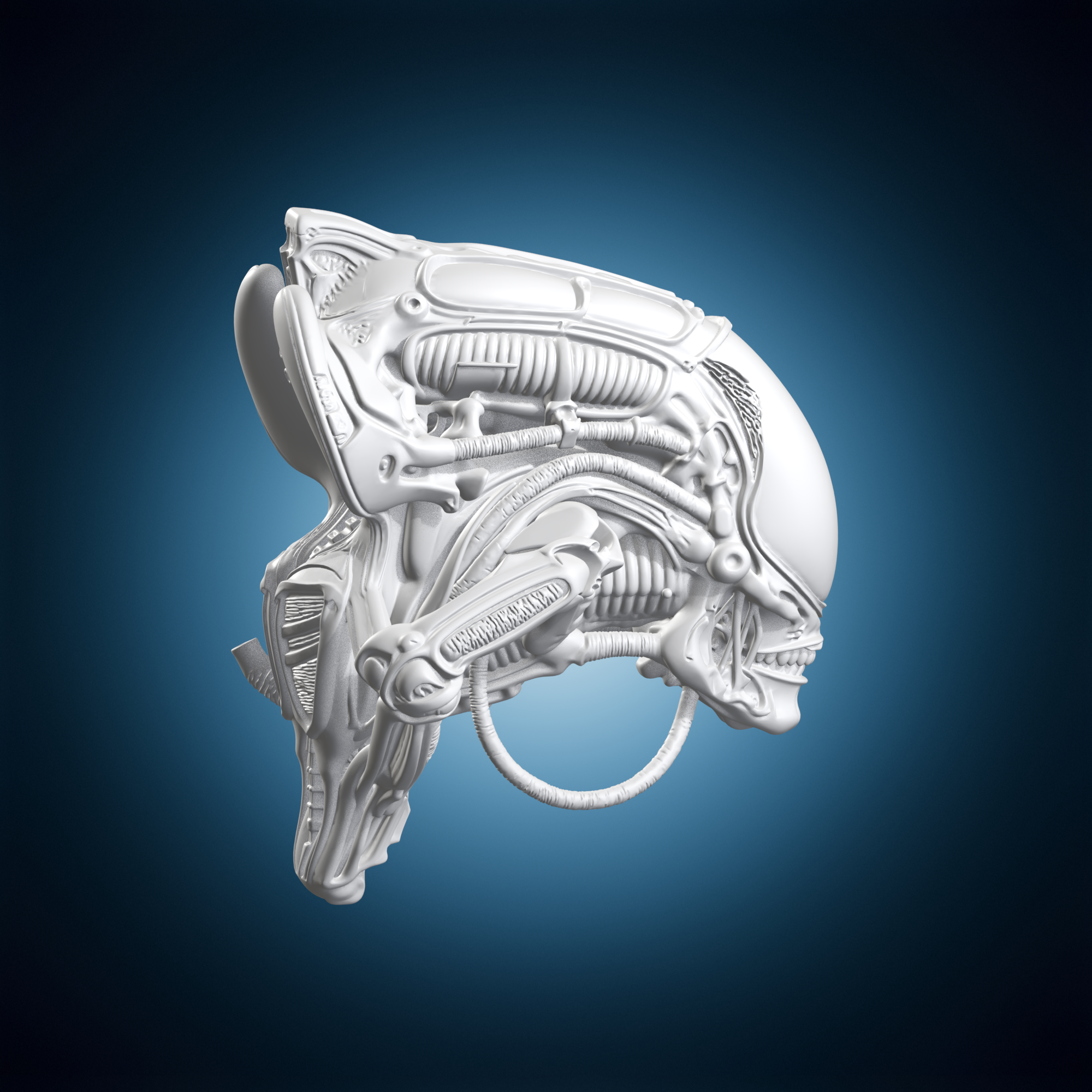 👽 Xenomorph Alien Sculpture・ 3D File for 3D printing・Cults