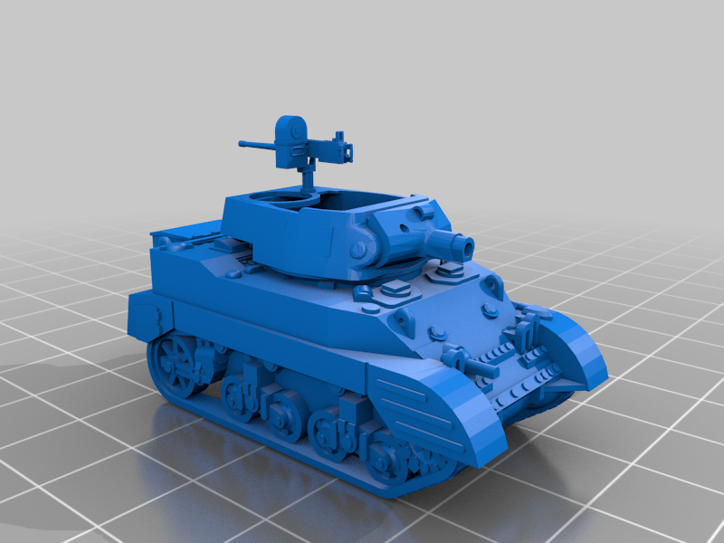 Free 3D file M8 Howitzer motor carriage 🧞‍♂️ ・3D print model to ...