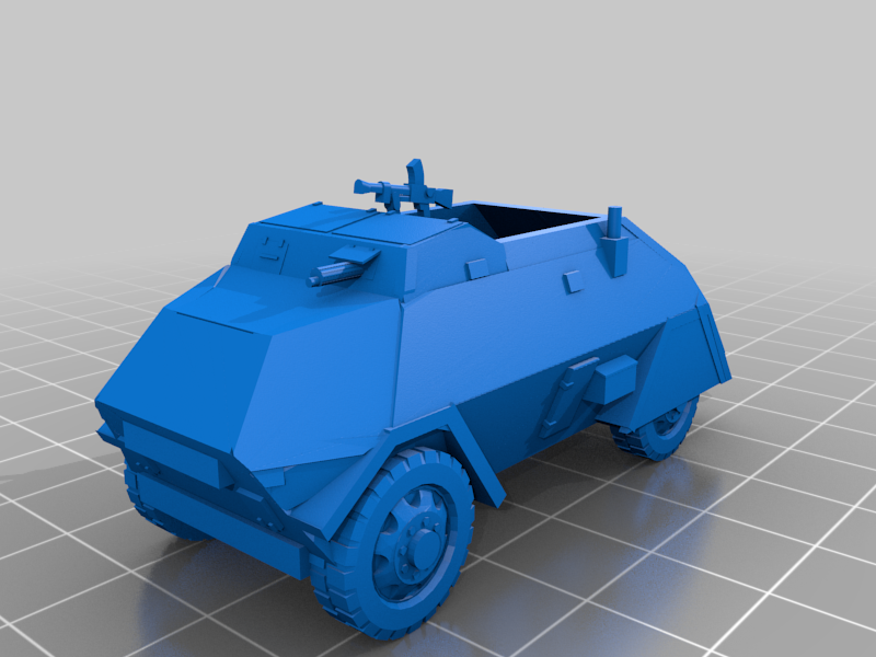 Archivo 3D gratis AUSTRALIAN ARMORED CAR ROVER MARK II 🚗 ・Diseño por ...