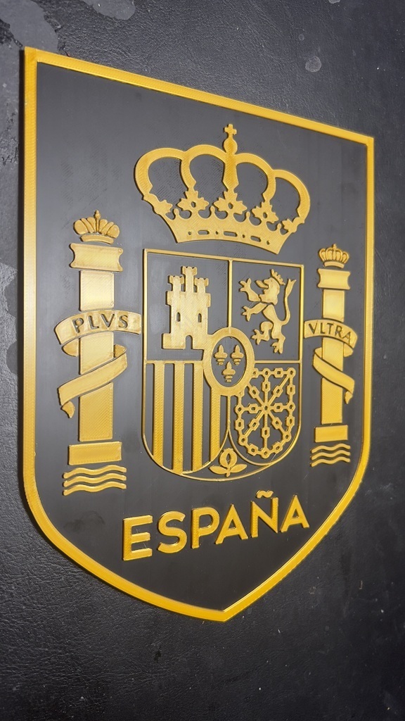 Free 3D file Spain Coat of Arms (Spanish Coat of Arms) 🇪🇸 ・3D