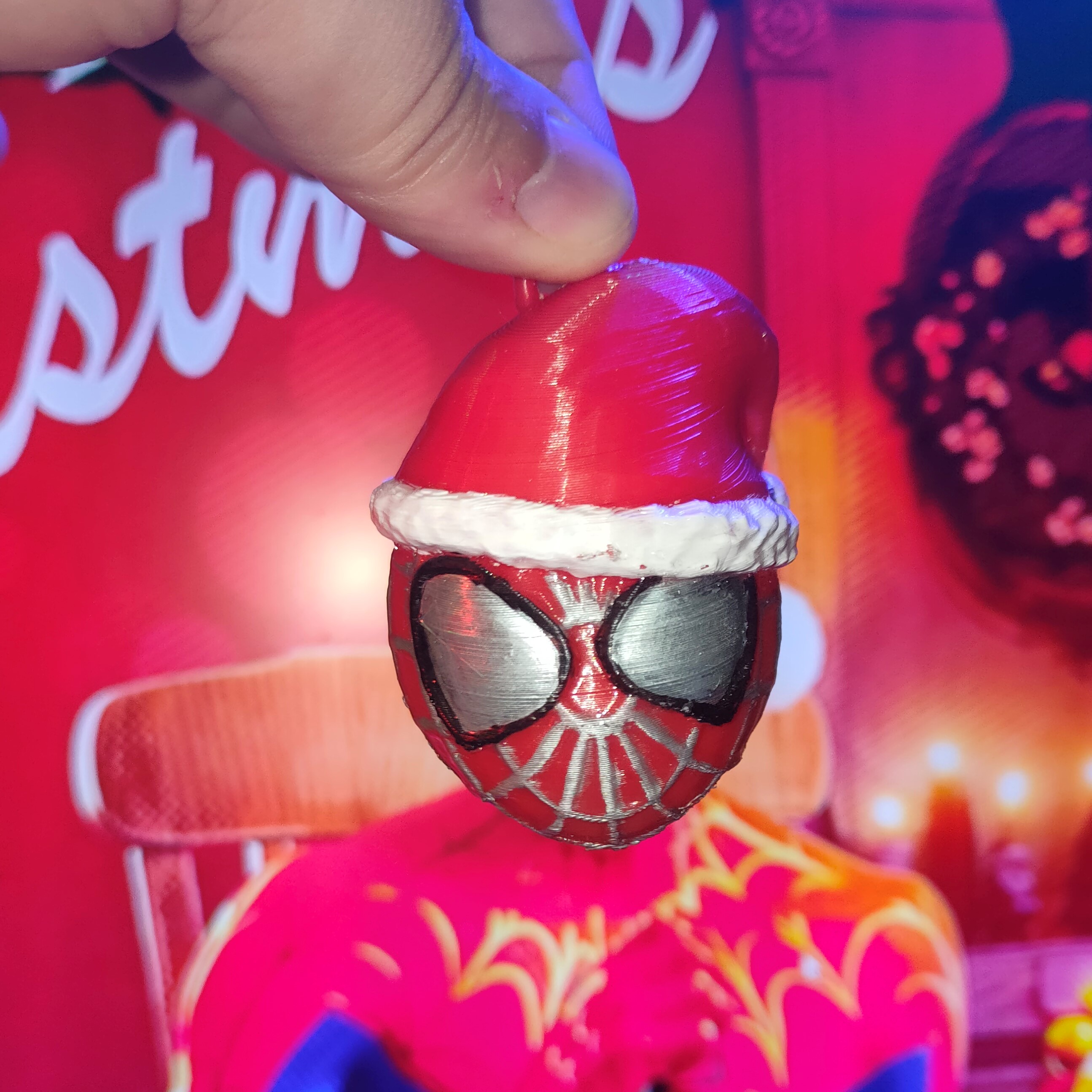 Spider-Man Adorno Navideño (Christmas ornament)