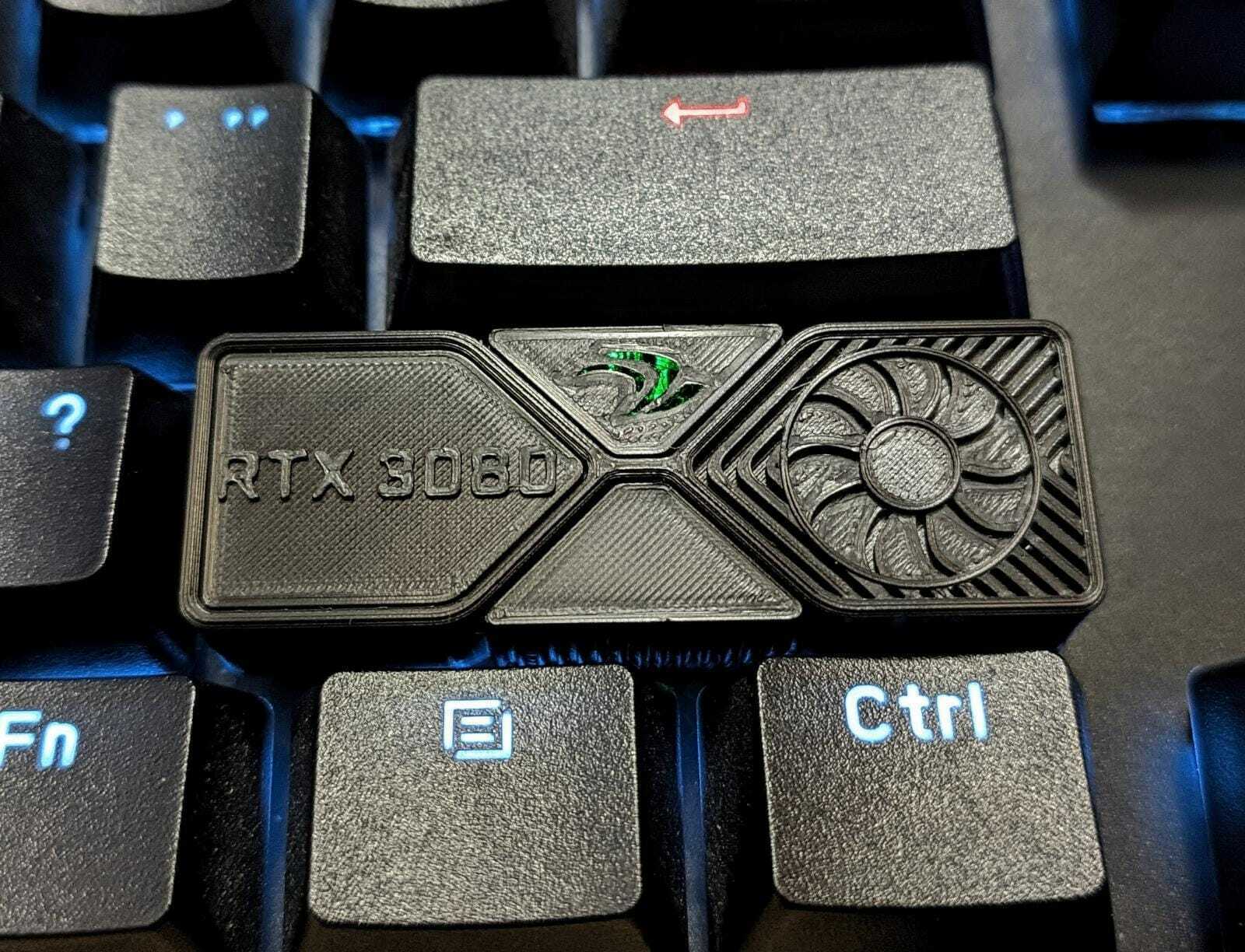 ⌨️ RTX 3080 Keycap・ STL File for ・Cults