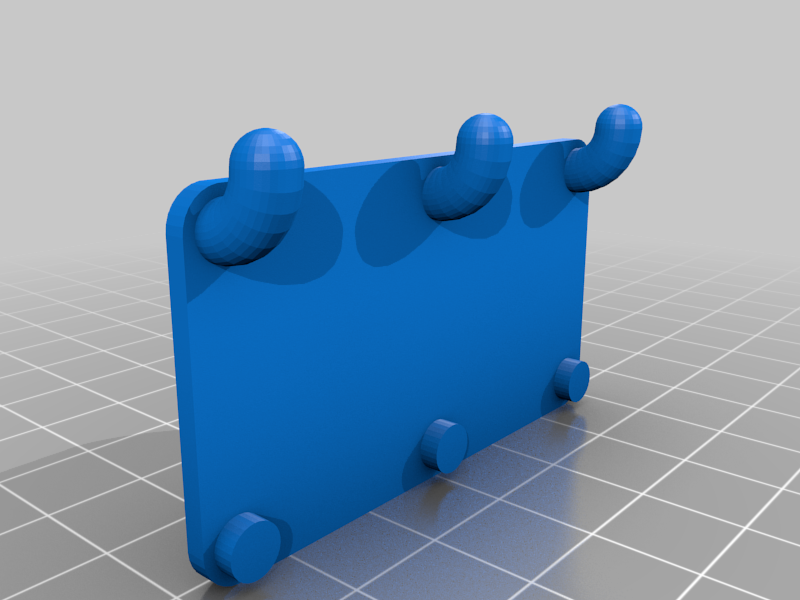 Free 3D file Pegboard Ruler Holder 📏 ・3D print design to download・Cults