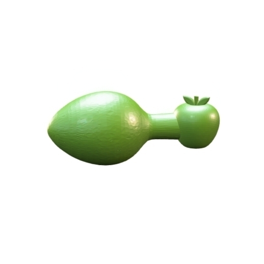 plug anal apple Best Selling Remote Control Apple Sex Toy Vibrator Anime Girls Toy Sex Butt  Plug Anal Fart Butt Putty Toys Anal Plug main image 0