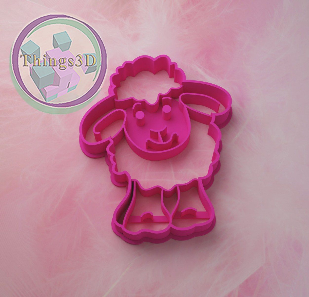 Emporte-pièce Mouton Debout En Métal – Diamètre 6,5 Cm, Pour Pâtisserie, Pâte à Sel - 9